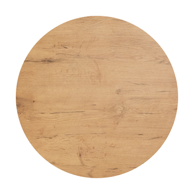FEROS 17120 FEROS Tischplatte HPL rund 120cm teak