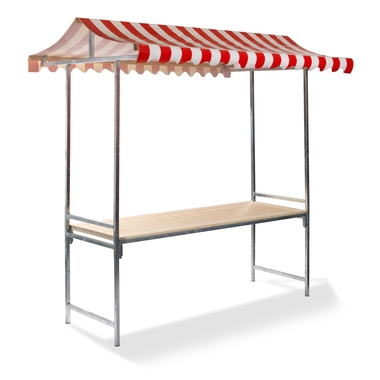 FEROS MSR10205R FEROS Marktstand Maastricht weiß/rot