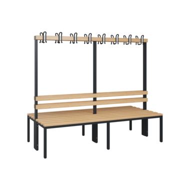 C+P 08051200S10000 C+P Garderobenbank 1710x1500x756mm sgr