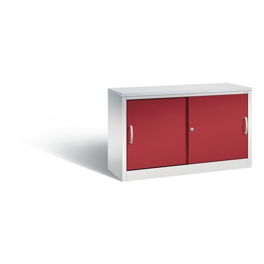 C+P 572300S10371 C+P Aktensideboard 2x2OH 1200mm lgr/rrt