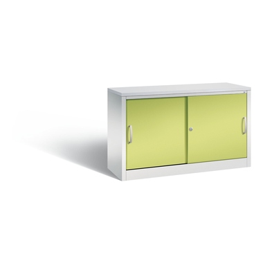 C+P 572300S10366 C+P Aktensideboard 2x2OH 1200mm lgr/cgn