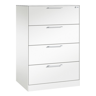 C+P 146223412S10410 C+P Hängeregistraturschrank Asisto A4 2bahnig rws/rws
