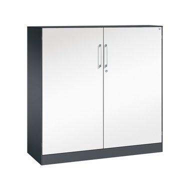 C+P 141031000S10110 C+P Aktensideboard 3OH 1310x1200x435mm sgr/rws