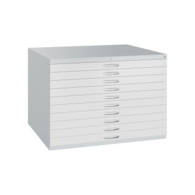 C+P 7101000S10421 C+P Flachablageschrank 760x1100x765mm lgr