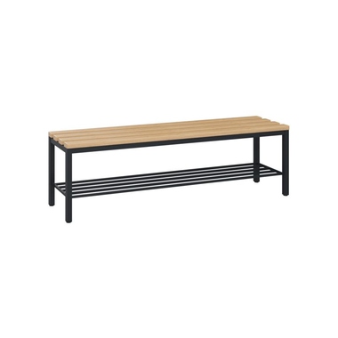 C+P 08051010S10000 C+P Umkleidebank Schuhrost 420x1500x353mm sgr