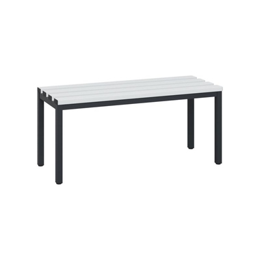 C+P 08050000S10001 C+P Umkleidebank 420x1000x353mm sgr/lgr