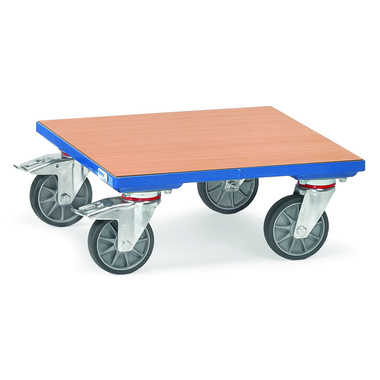 fetra 1166 fetra Kistenroller 500x500 Holz 400kg TPE-Reifen