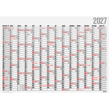 Glocken Plakatkalender 2027 98x68,5cm 14Monate 5044312007