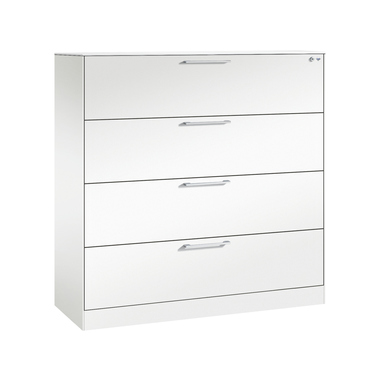 C+P 146021413S10104 C+P Hängeregistraturschrank Asisto A4 3bahnig rws/rws