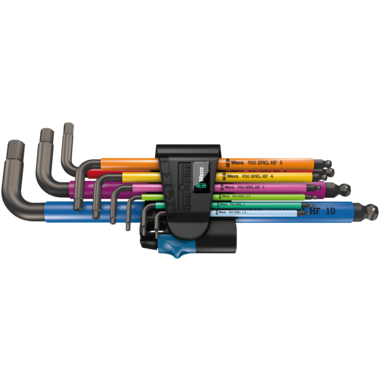 Wera Schraubendrehersatz Sechskantwinkel 9tlg 05022210001