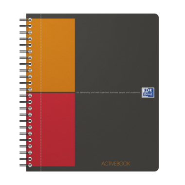 Oxford Collegeblock Activebook 100102880 DIN A5+ kariert 80Bl.