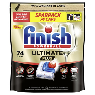 FINISH Spülmaschinencaps Ultimate Plus Fresh 74St 3338578