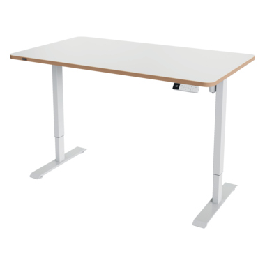Leitz Sitz-/Stehtisch Ergo elektrisch 140x80cm ws 67730001