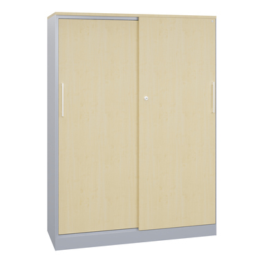 C+P 142011000S10063 C+P Aktensideboard 4OH 1635x1200x435mm wsalu/ah