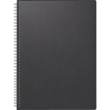 Brunnen Buchkalender 2027 A4 1W/2S Wire-O sw 1078101907