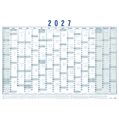 ZETTLER Plakatkalender 2027 16M/1S gerollt 5St 918-0015