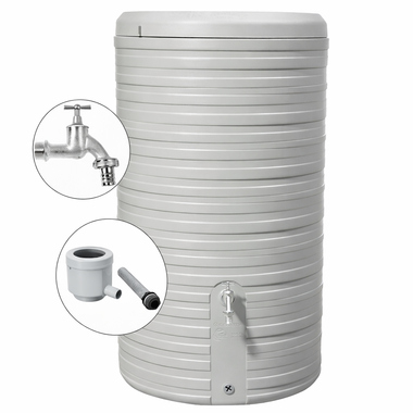 Garantia Regenspeicher NORDIC 2in1 300l steingrau 326185