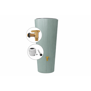 4rain Regentonne VASO DECOR 2in1 220l agave 295634