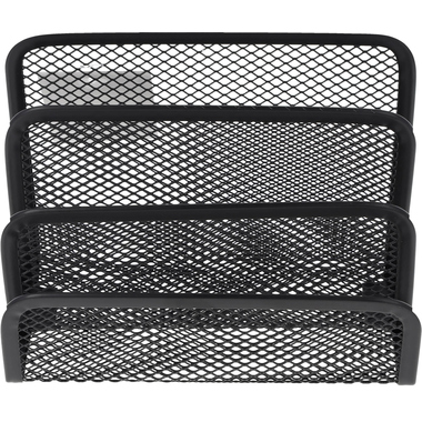 Westcott Briefständer 3Fächer Mesh sw E-744963 00
