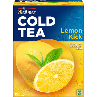 Meßmer Tee COLD TEA Eistee Lemon Kick 15 Stück 109392