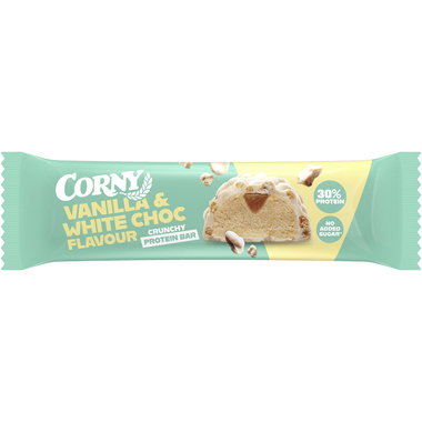 Corny Riegel Crunchy Protein Vanilla White Choc 12St 3007312