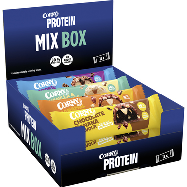 Corny Riegel Crunchy Protein Mix 12St 3012956