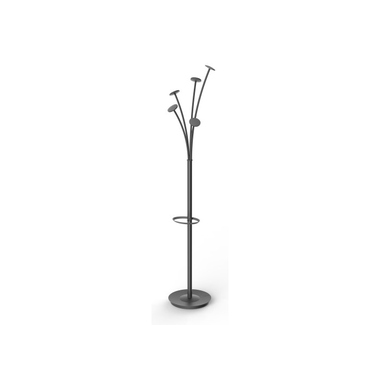 Alba Garderobenständer Festival 5Haken 187cm sw PMFEST N