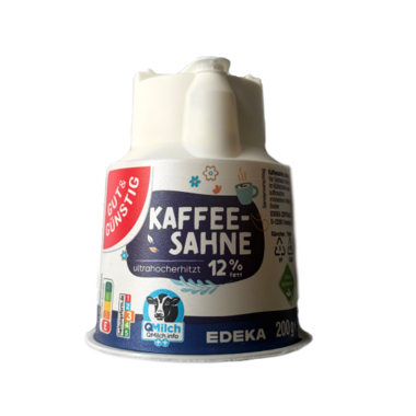 Gut & Günstig Kaffeesahne 12% 200g 139930