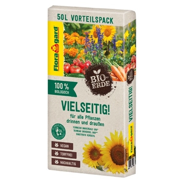 Floragard Blumenerde Universal Vielseitig 50Liter 120050