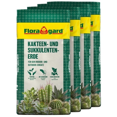 Floragard Blumenerde Kakteen 4x10l 134298