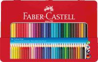 FABER-CASTELL Farbstift Colour GRIP 2001 Blechetui 36er/112435, Inh. 36