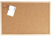 Maul Kork-Pinnwand mit Holzrahmen 40x60 cm