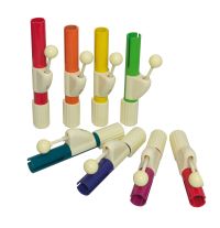 Goldon 8 Handglocken 11550 in Boomwhackers Farben c3 – c4 