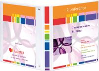 EXCACOMPTA Präsentationsringbuch KreaCover/51844E, weiß, 320x290mm
