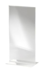 sigel TA224 Tischaufsteller DIN lang gerade Acryl glasklar
