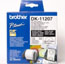 brother DK-11207 CD/DVD-Etiketten, Durchmesser: 58 mm, weiß, selbstklebend
