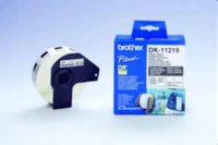 brother DK-11219 runde Etiketten, Papier, weiß, 1200 Stück