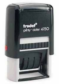 trodat Printy Dater 4750 Datumstempel 41 x 24 mm
