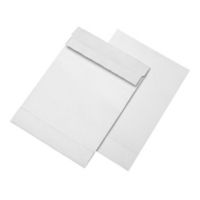 SECURITEX Faltenversandtaschen 50 mm DIN C4 weiß ohne Fenster 100 Stück