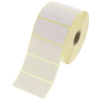 Thermodirekt-Etiketten 60 x 30 mm weiß permanent klebend 1.500 Stück