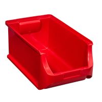 allit Sichtlagerkasten ProfiPlus Box 4 PP 205 x 355 x 150 mm rot