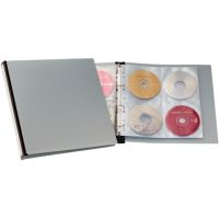 DURABLE CD/DVD-Ringbuch für 96 CD/DVDs/5277-01 L322xB322xH40 mm schwarz 630 g