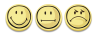 magnetoplan Moderationskarten Smiley Positiv/1111562 Ø 10 cm 100 Smiley Positiv