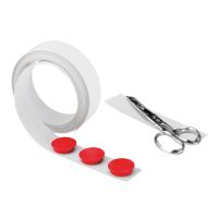 magnetoplan Metallband 5705105 metall weiß