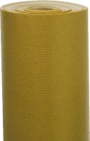 Clairefontaine Geschenkpapier 507575C Kraftpapier70cm x 50m gold