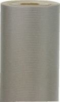 Clairefontaine Geschenkpapier 507576C Kraftpapier70cm x 50m silber