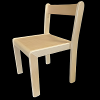 Kinderstuhl TINA Kindergartenstuhl Holz 35 cm Sitzhöhe buche