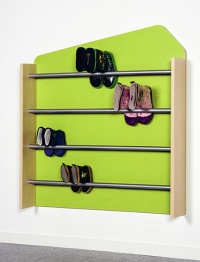 Kindergarten Stiefelwand für 20 Paar Stiefel