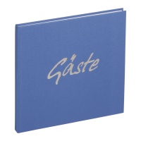Pagna Gästebuch Trend/30923-20 24,5x24,5 cm hellblau