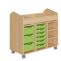 Kreativbasti 6 Materialwagen